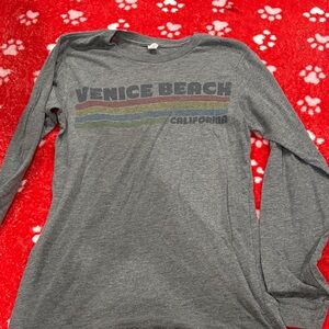 Venice Beach Graphic Long Sleeve Shirt